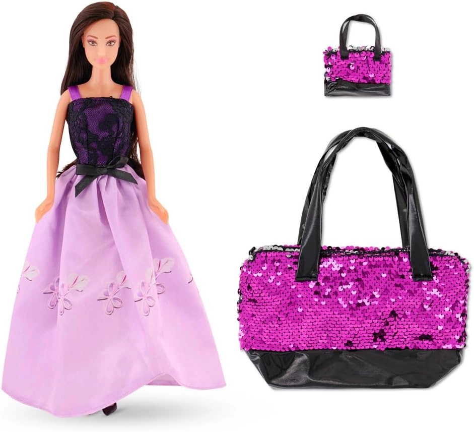 Doll - Purple + Carry Bag Ages 3+
