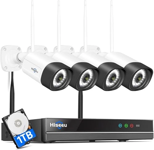 Expandable Wireless Security Camera System - 4 10 channels 5MP