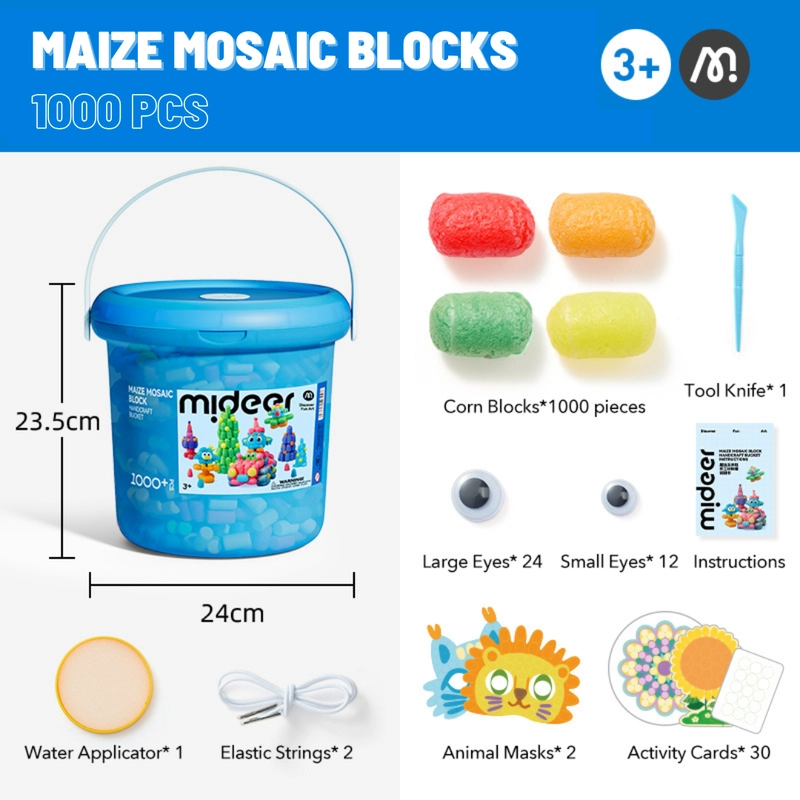 Maize Mosaic Blocks - 1000 Pcs