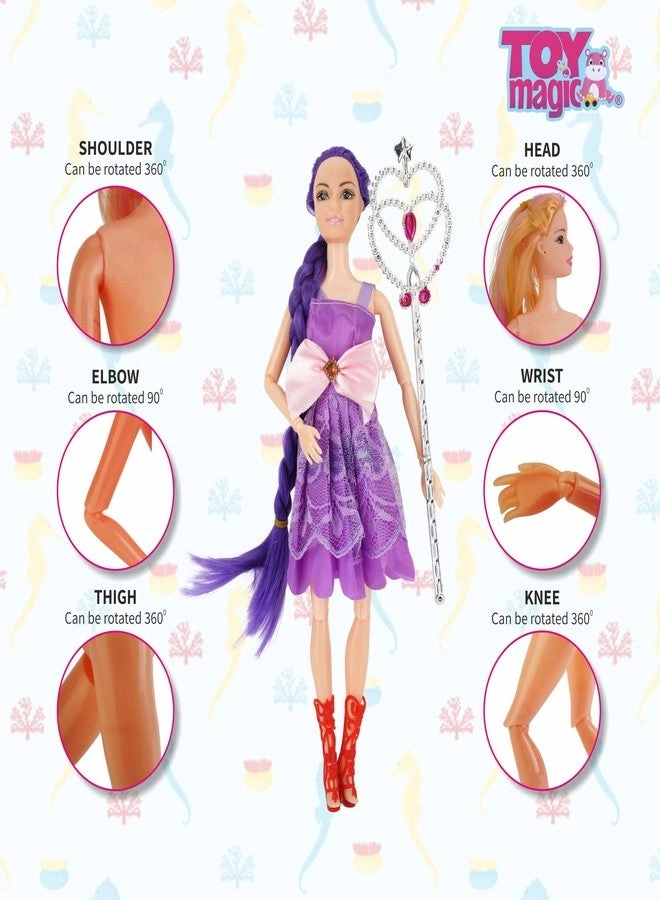 Fairy Doll - Magical Pop Star Movable Limbs Ages 3+ Bundle
