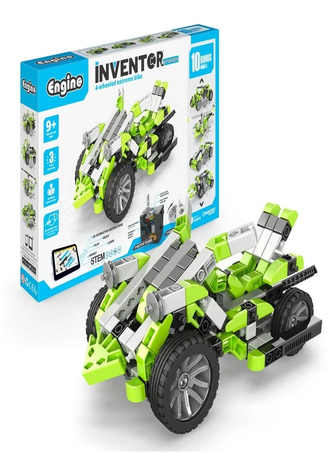 Engino Inventor - Motorized 4-Wheeled 10 Models