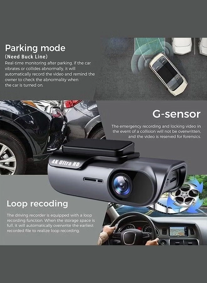 Dual Dash Cam - 4K
