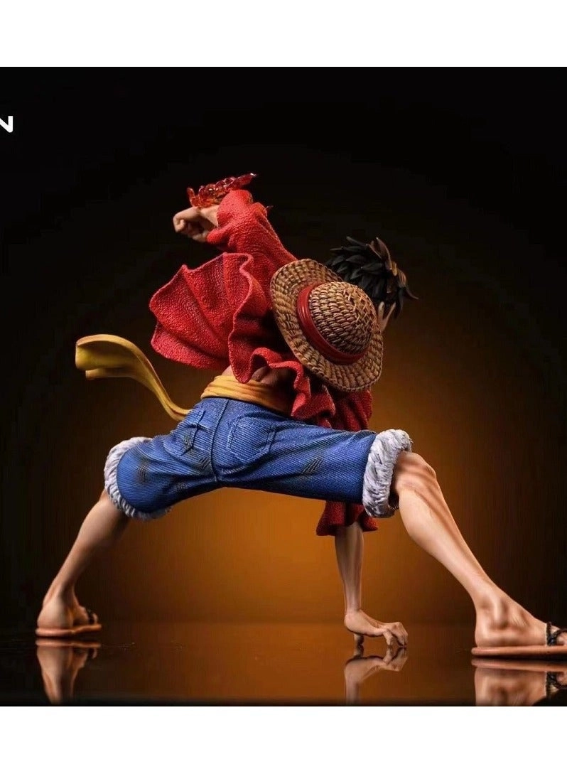 Luffy - One Piece GK Battle Painting Style (18 cm) (QQ0029)