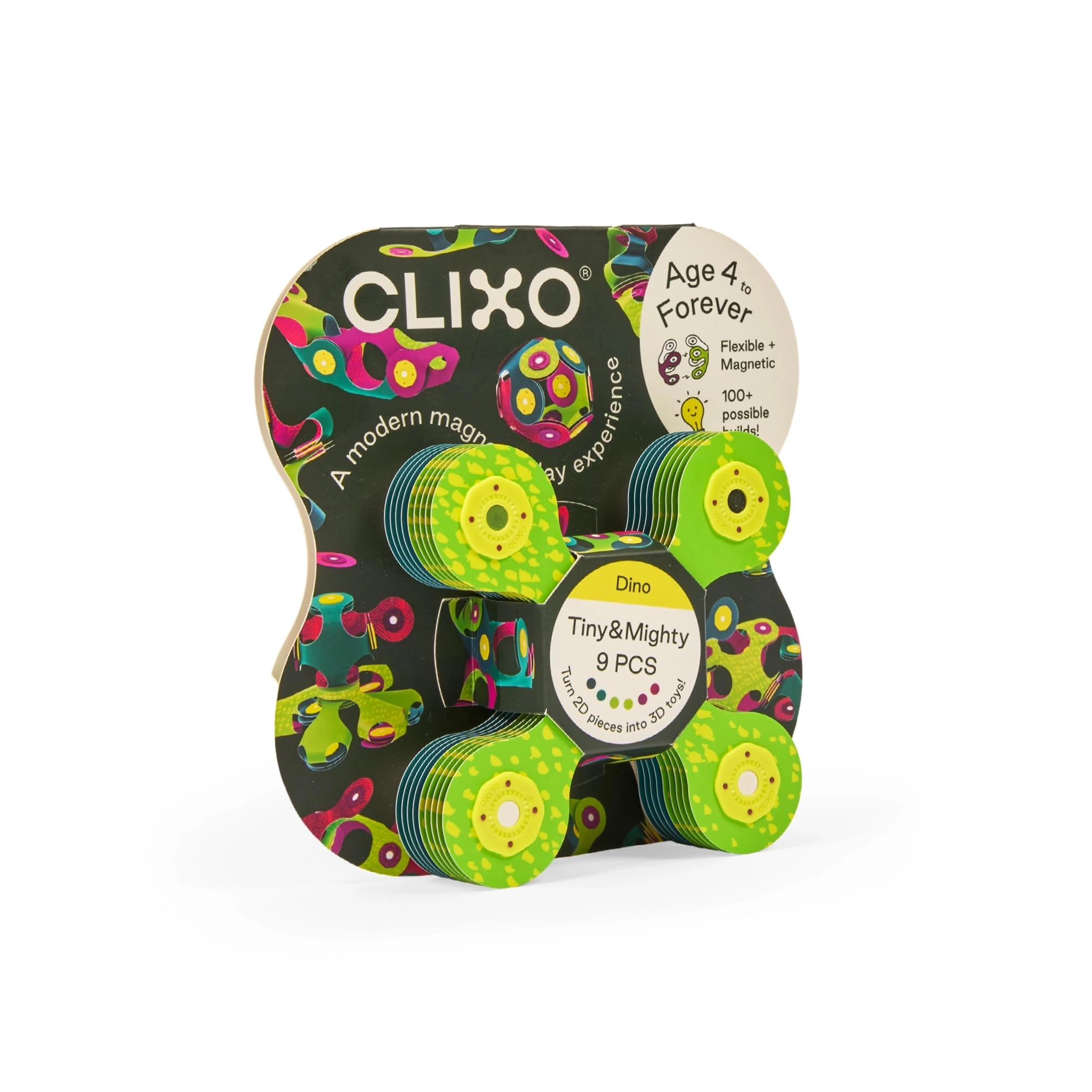 Clixo Tiny & Mighty - Dino 9 pcs