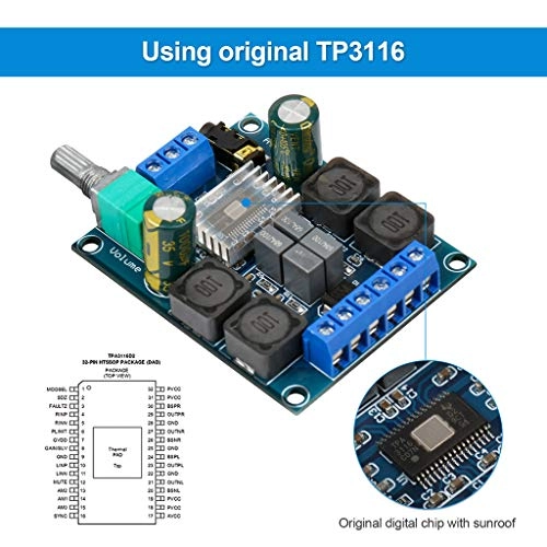 TPA3116D2 - Digital Dual Channel 2x50W