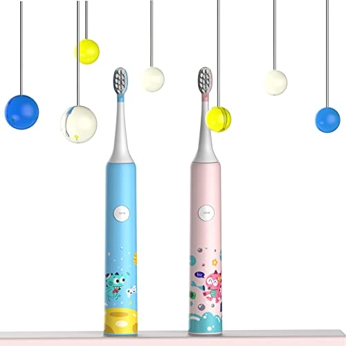 Sonic Smart Toothbrush - IPX7 Waterproof Wireless Induction Charging 3 Brush Heads