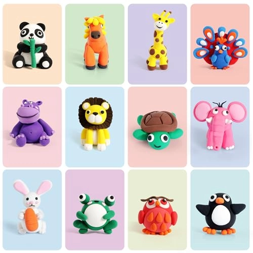 Air Drying Clay - 3+ years 12 pcs