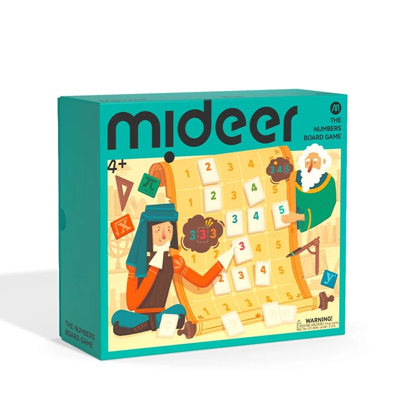 MIDEER The Numbers - 2-in-1 Double-Sided 4 Levels Card Holder