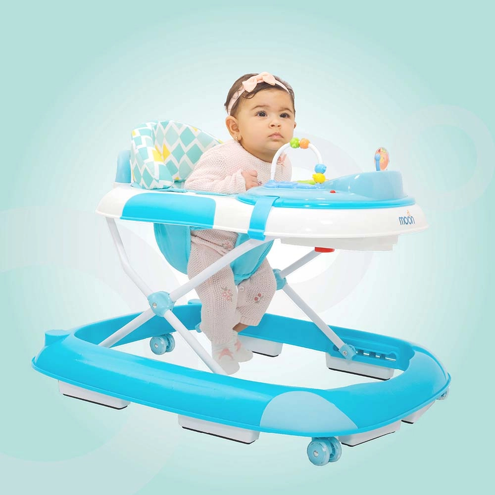 Baby Push Activity Walker - Blue 6 months & above
