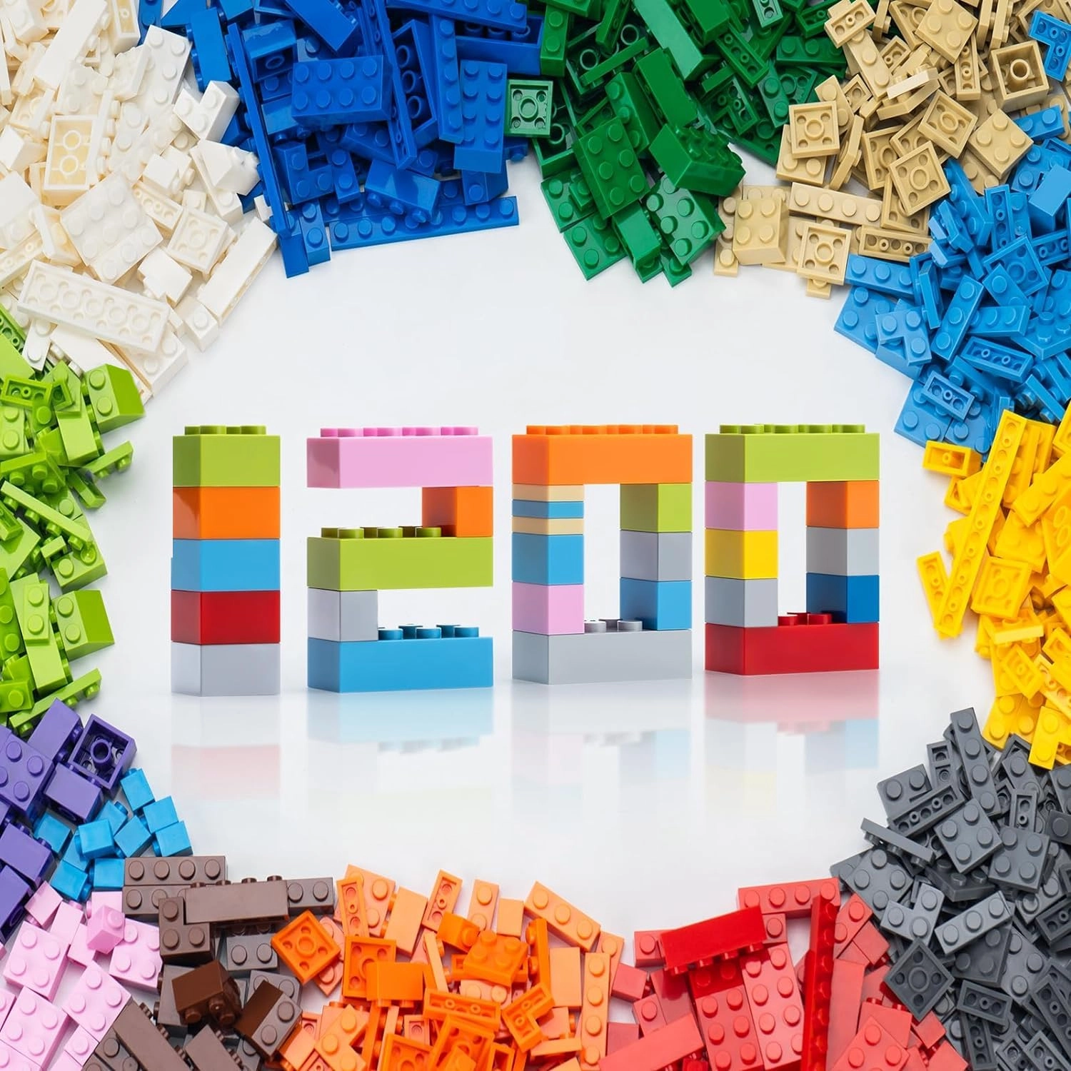 WYSWYG Basic Building Blocks - 1200 pcs