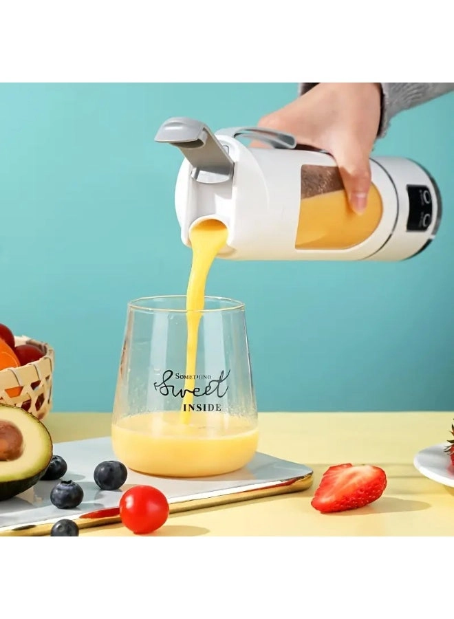 Mini Blender & Juicer - USB Rechargeable 3 Modes Digital Display