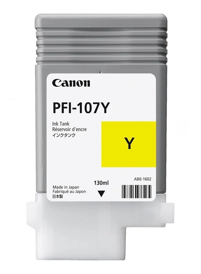 Canon PFI107Y - Standard Yield Yellow