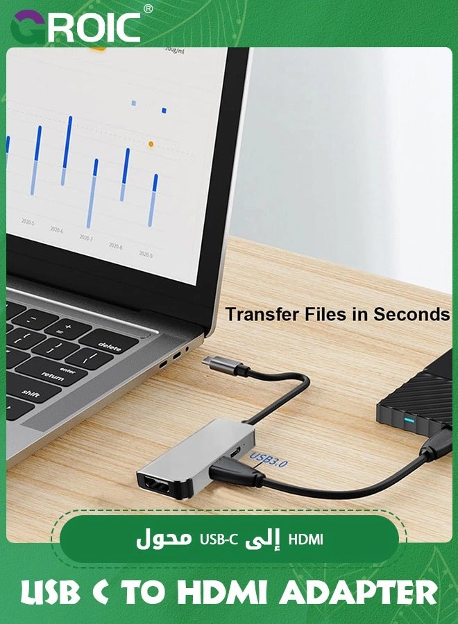 USB C to HDMI Adapter - USB 3.0 4K