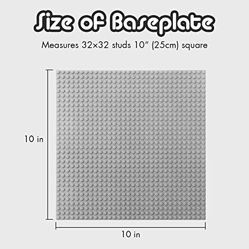 Classic Baseplates - 32X32 6pcs