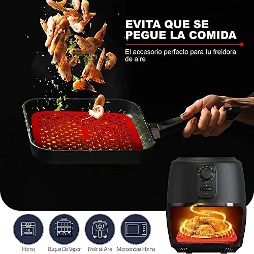 Silicone air fryer mat - 2 Pack