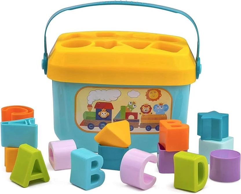 Shape Sorting - Building Blocks 16 pcs