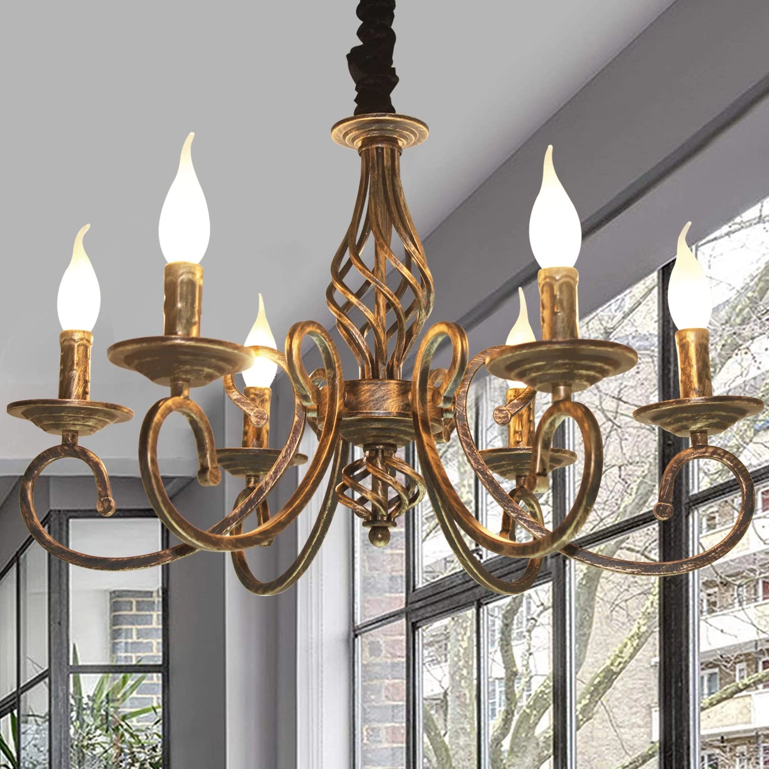 French Country Chandeliers - 90cm/35.4inch