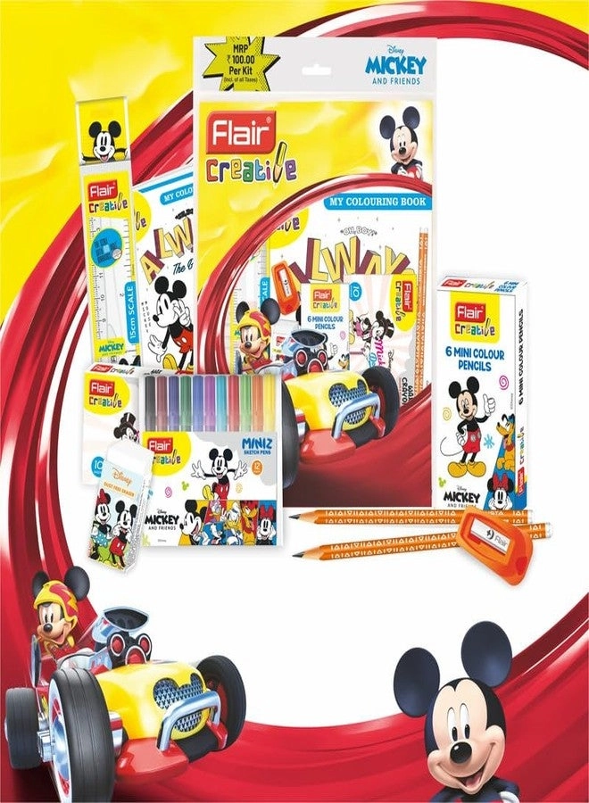 Creative Series Disney Mickey Mouse Stationery Kit - 34 piece(s) Pack