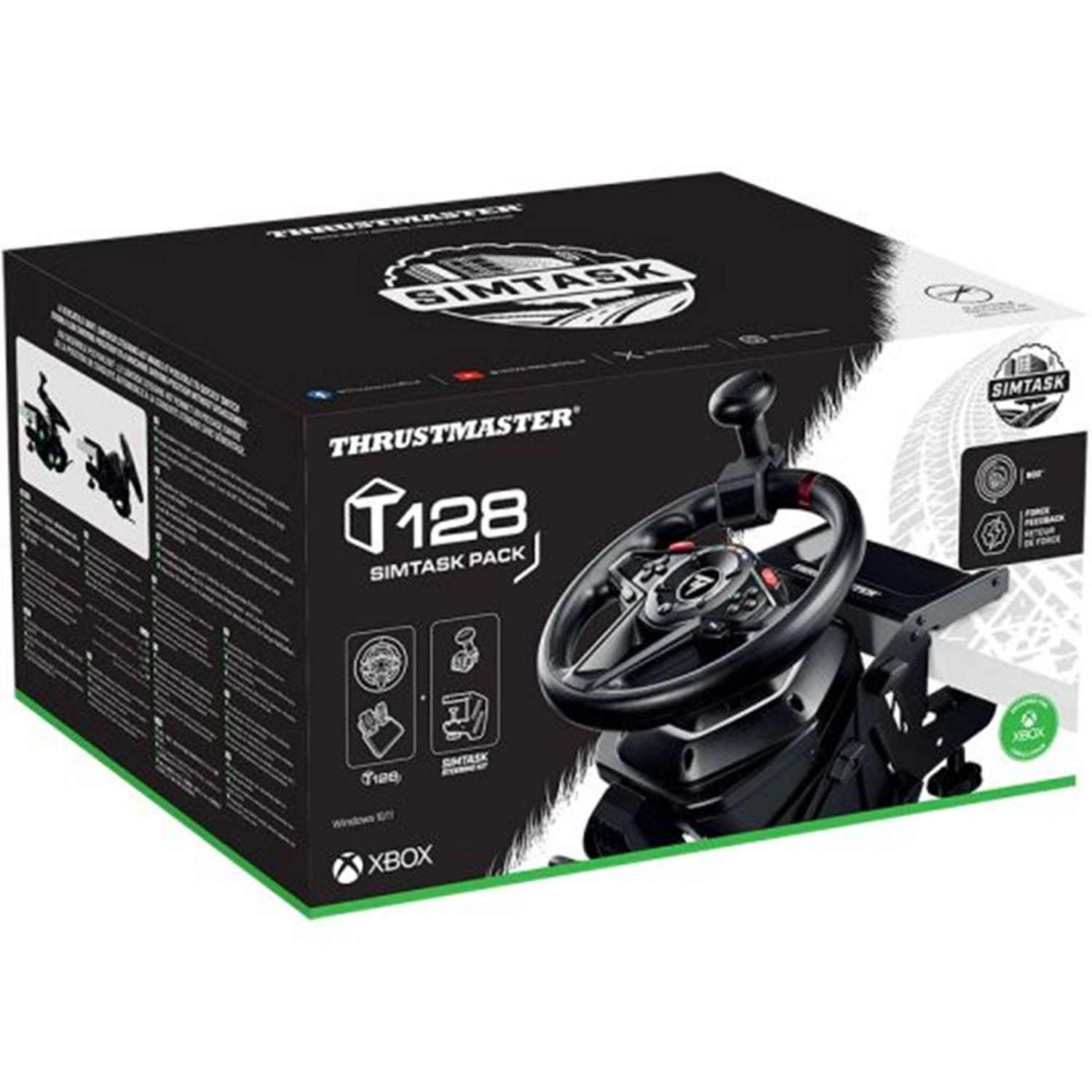 T128 SimTask Pack Racing Wheel & Pedals