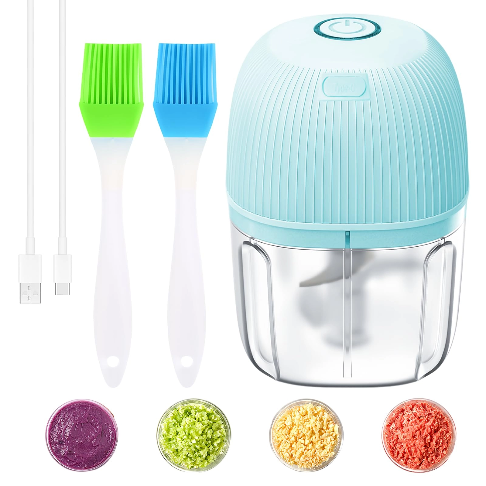 BORDEAG Electric Kitchen Chopper - 300 ml USB
