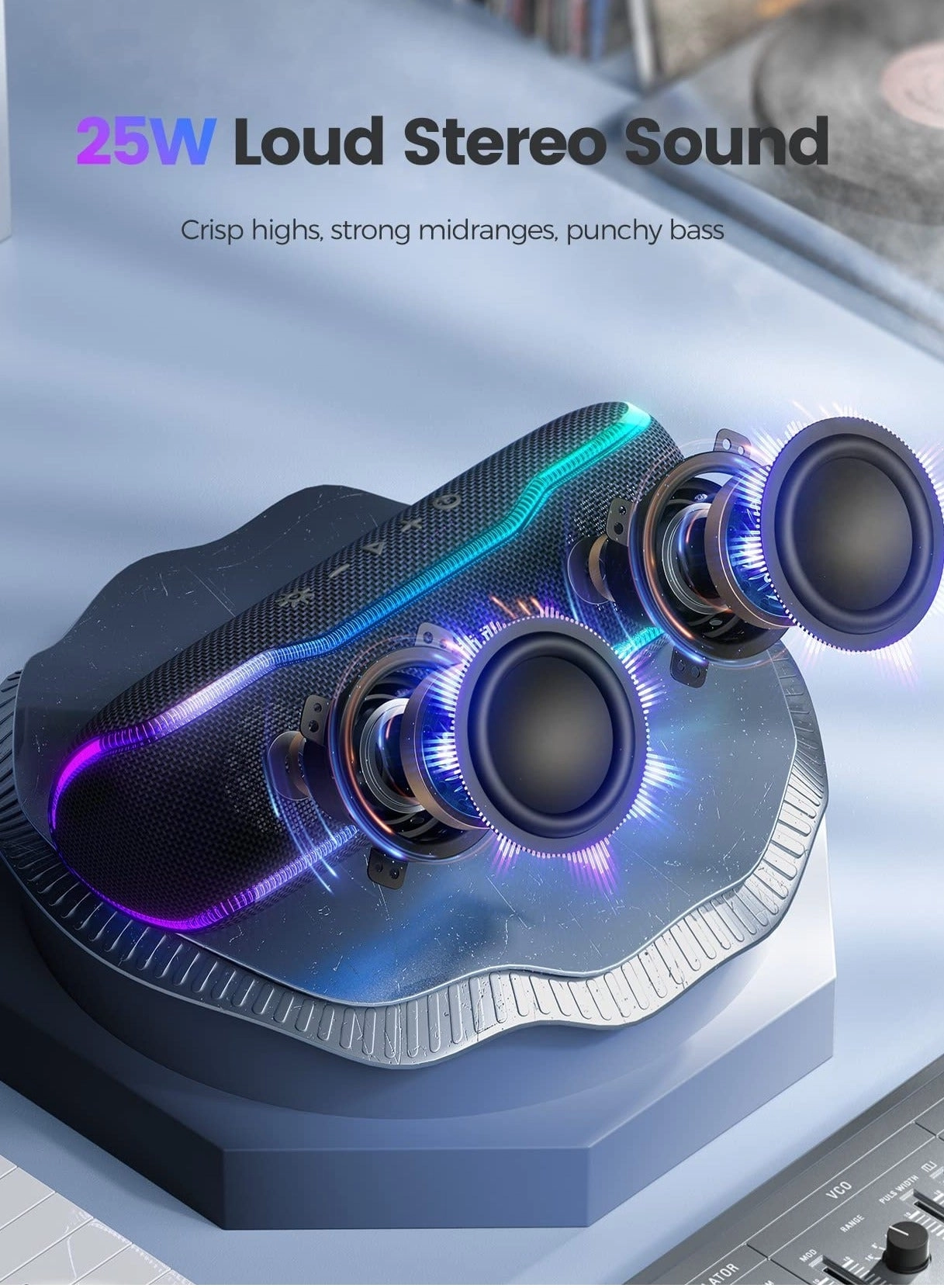 Portable Bluetooth Speaker - 2W