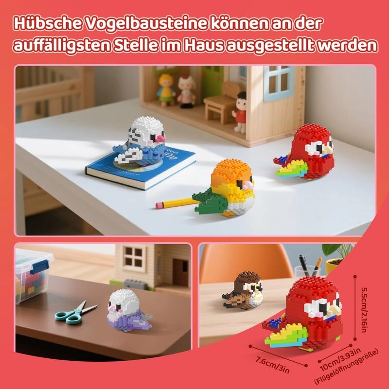 Parrot Micro Building Blocks - 247 pcs