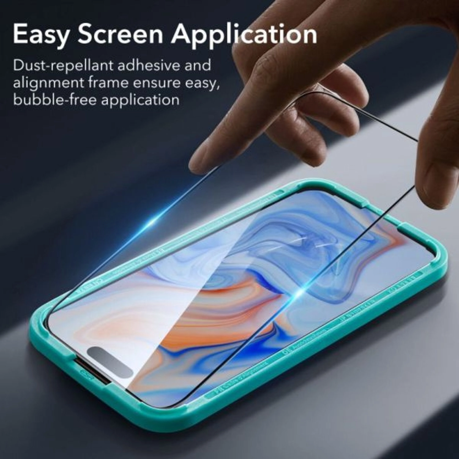 Clear Tempered Glass Screen Protector for iPhone 15 Pro Max