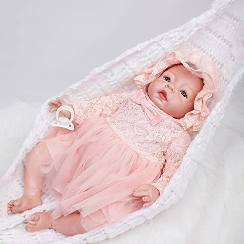 Reborn Baby Doll - 55cm 22" Vinyl Cotton Body