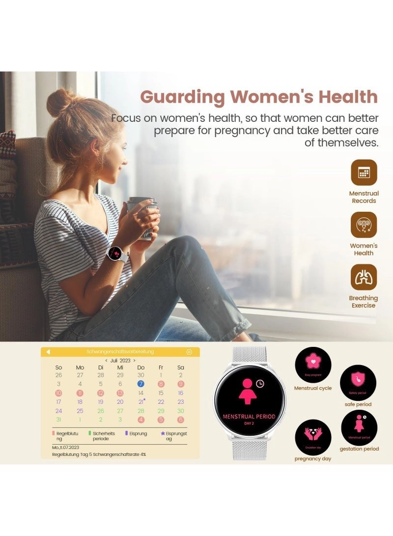 Smart Watch for Women Zinc Alloy