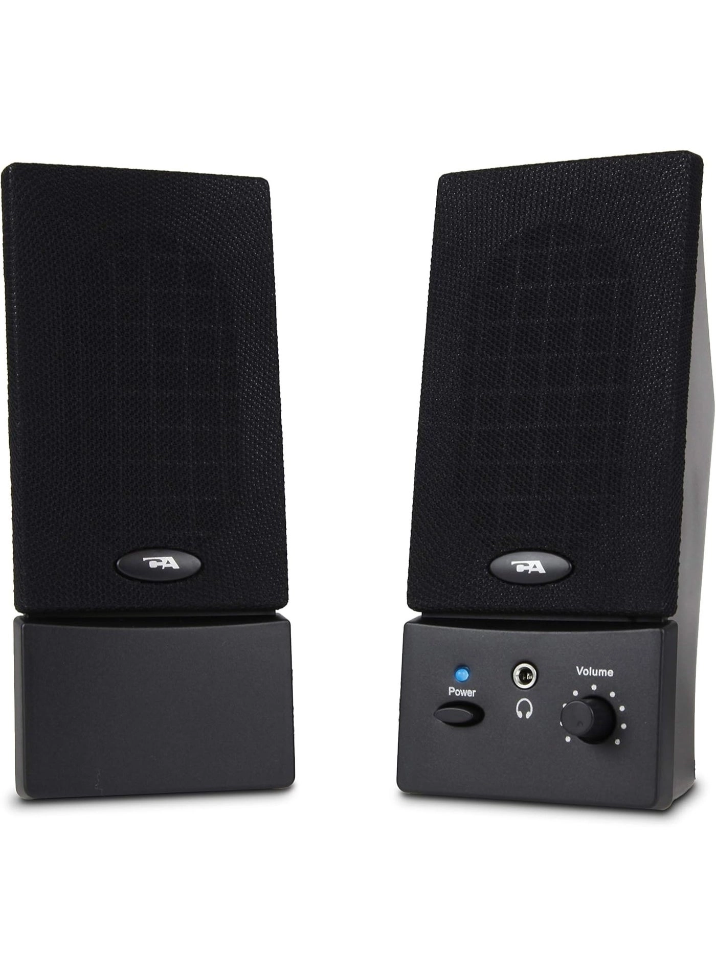 Cyber Acoustics CA-2016 - USB Powered 2.0 3.5mm Audio Black