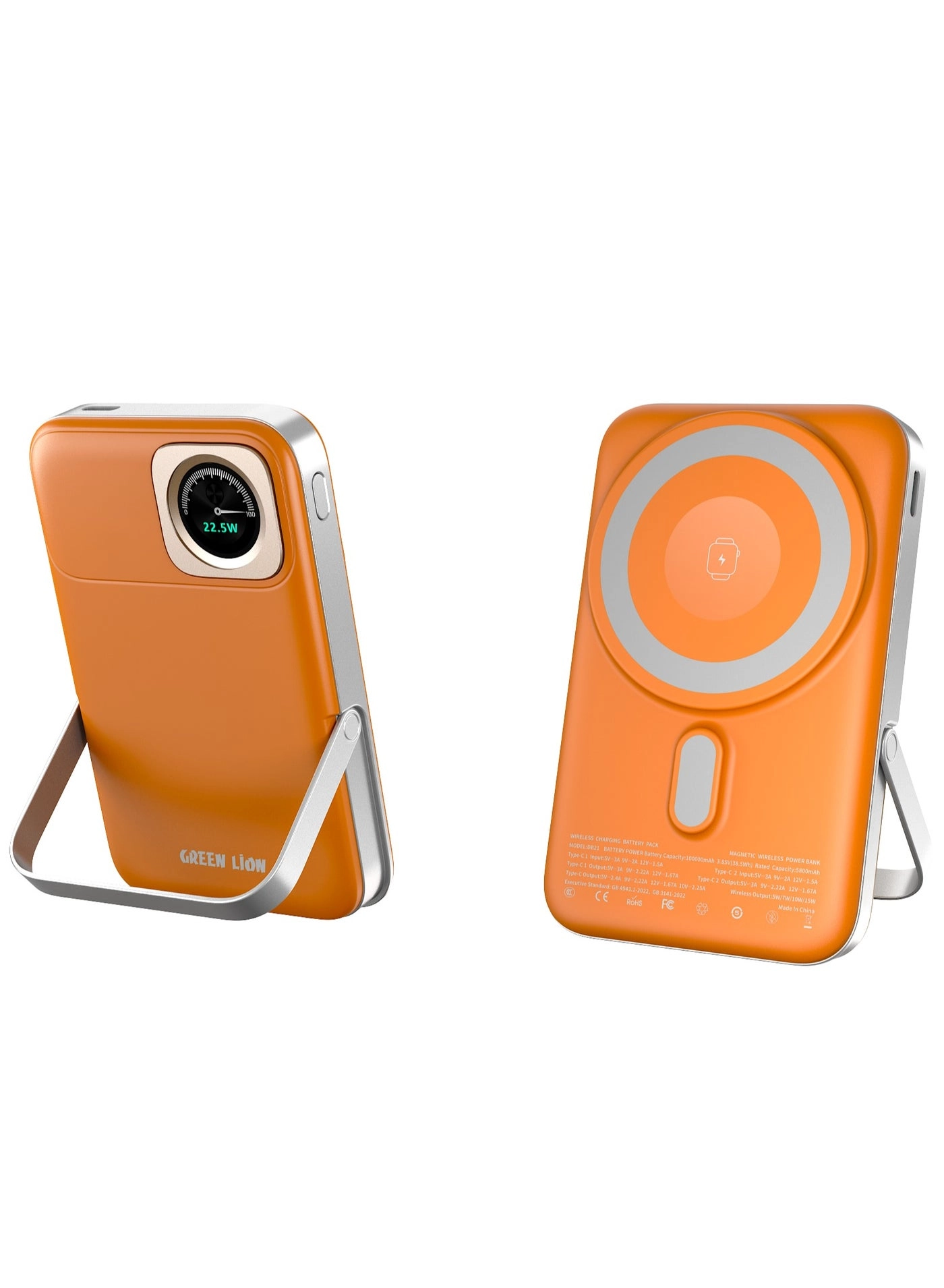 Mag Vision - 10000 mAh 22.5 W Fast charging Wireless charging