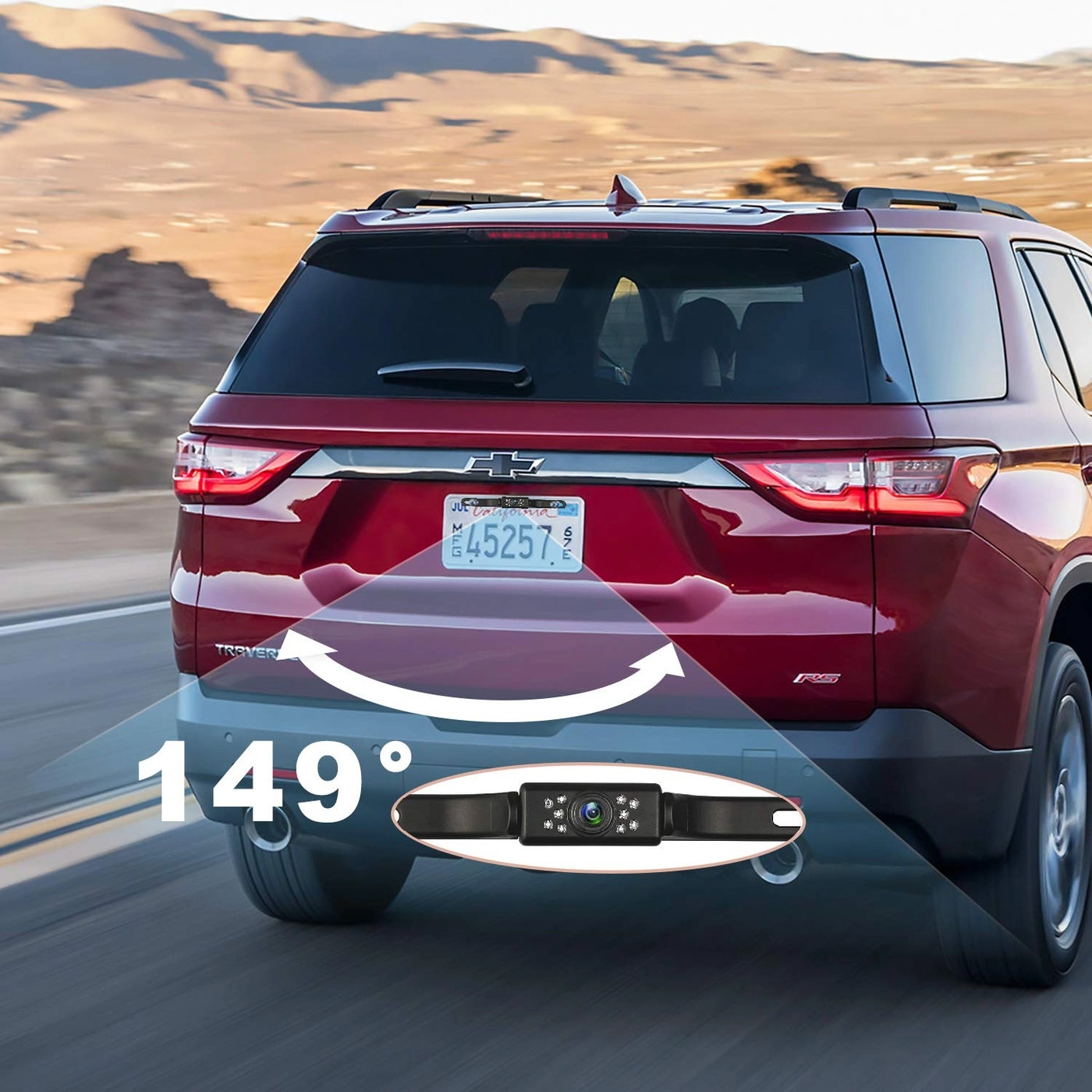 BC1080P06 - Night Vision 4Pin - RCA 1080P