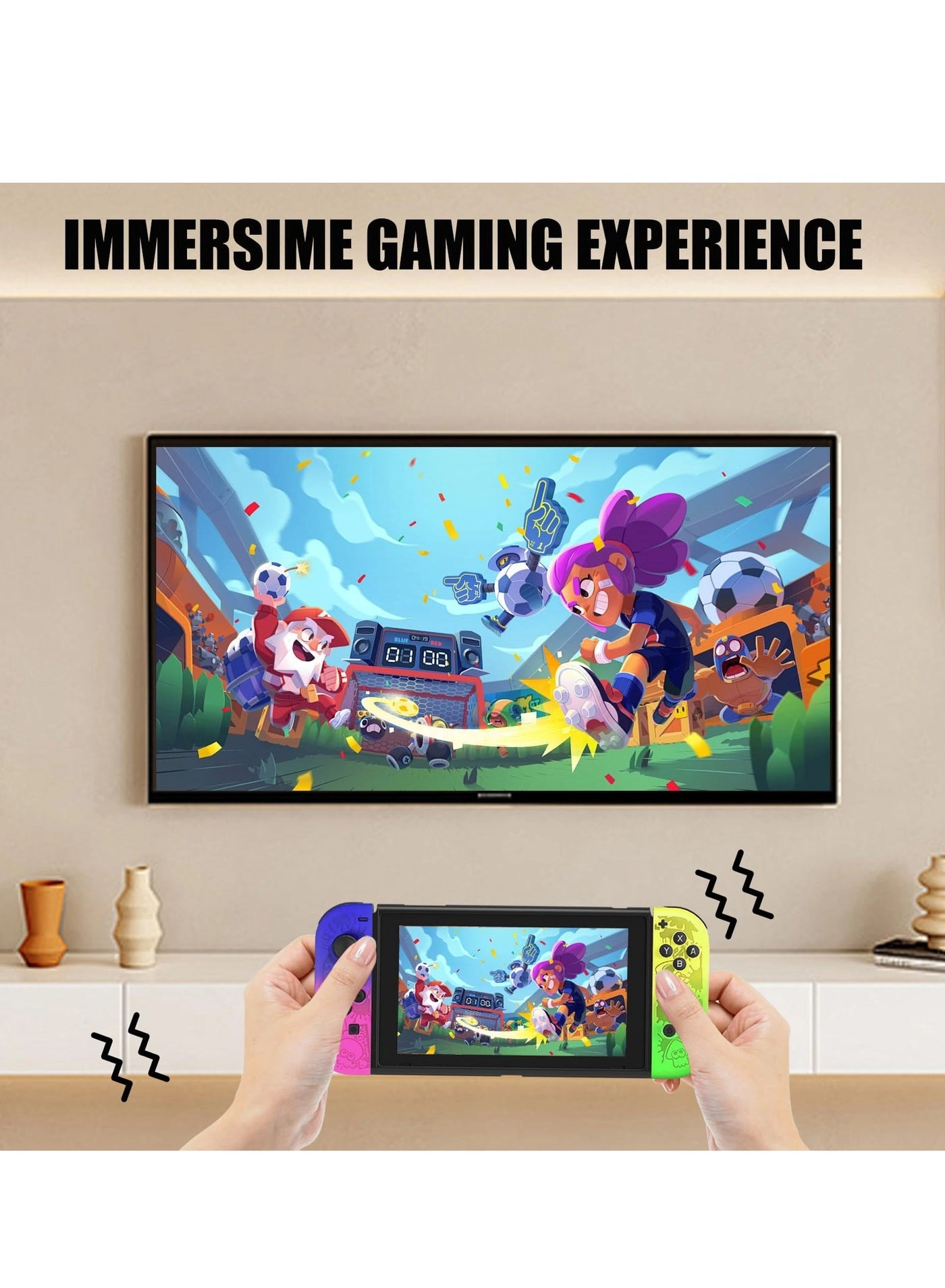 JOY-04 - Blue & Green Nintendo Switch