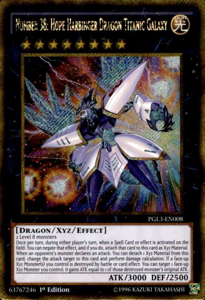 Konami Number 38 Hope Harbinger Dragon Titanic Galaxy