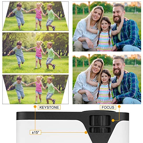 Portable Home Th Projector - 150 ANSI Lumens 1280x720p