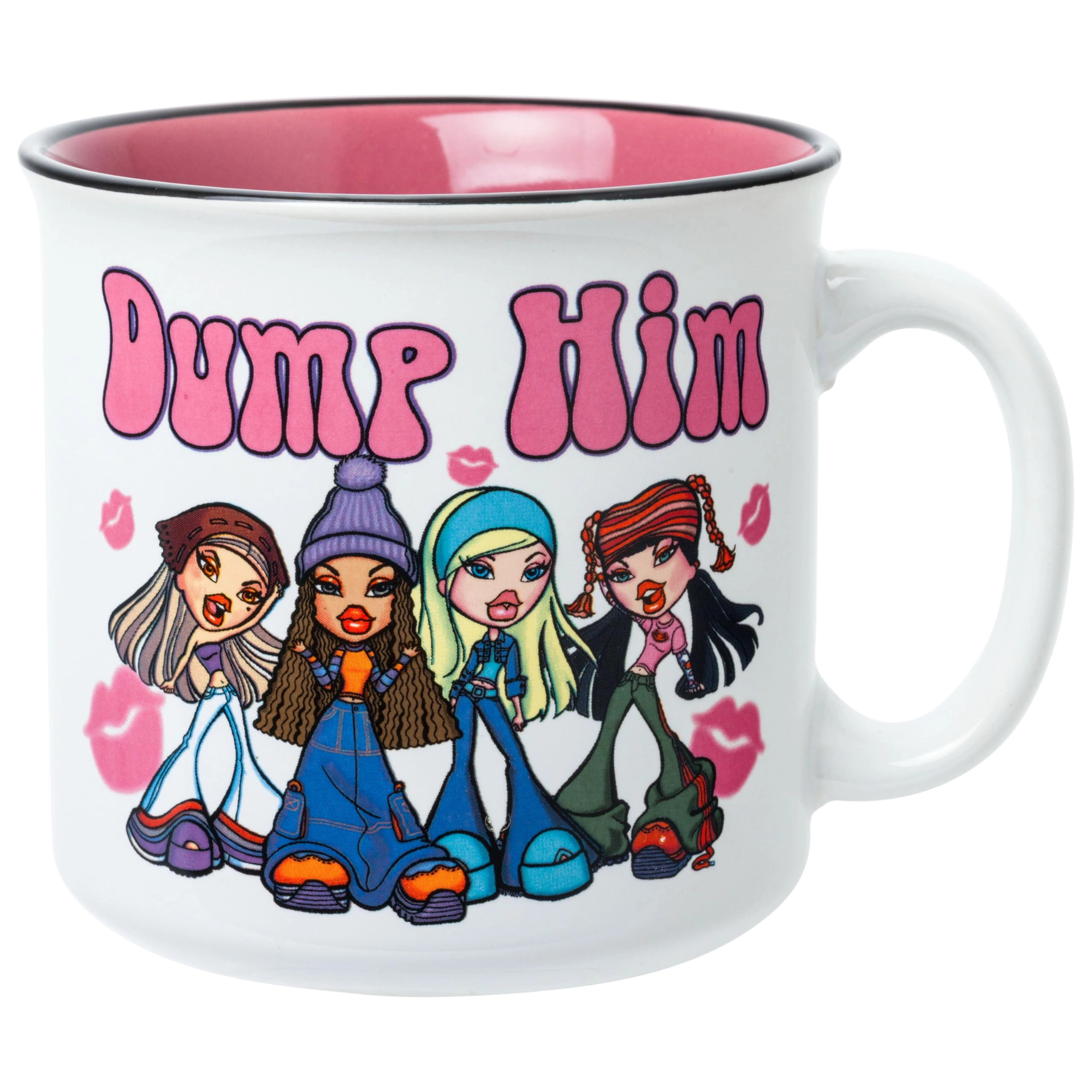 Bratz Dump Him Stars Glitter Ceramic Mug - 1 pcs