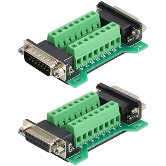 DB15 Breakout Board Pack