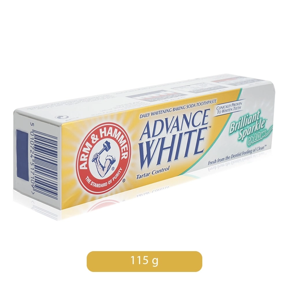 Arm & Hammer Brilliant Sparkle Cream Mint Toothpaste 115 g