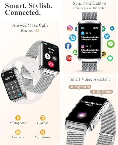 Fitness Tracker Smart Watch - 1.57 Waterproof