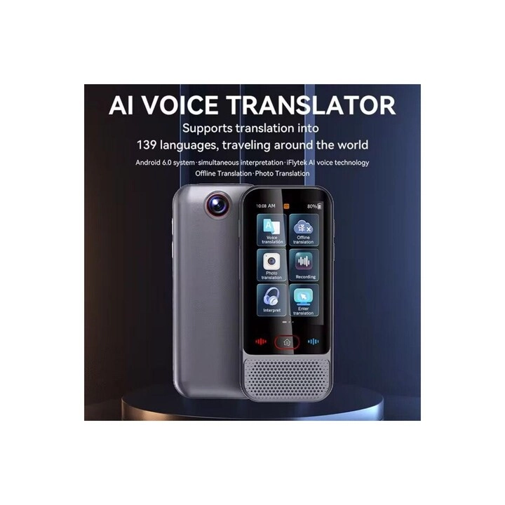 AI Voice Translator Device - 139 Languages