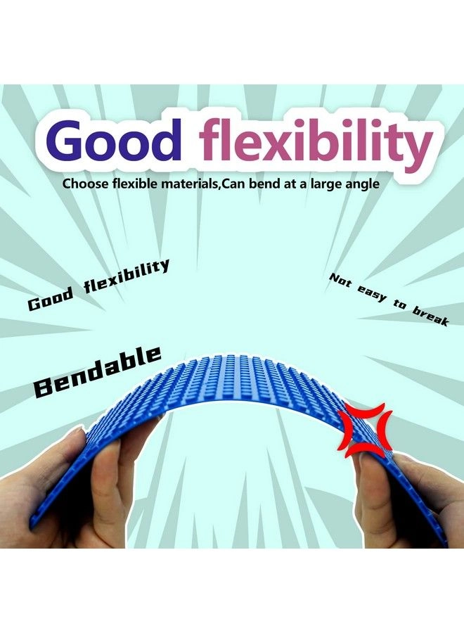 Lassic Building Baseplates - 4 Pcs 5" X 10" Self Adhesive