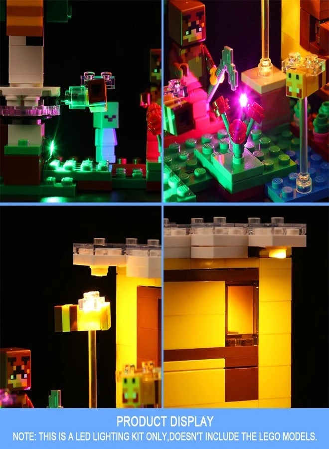 Minecraft The Bee Cottage (21241) - LED Light Kit
