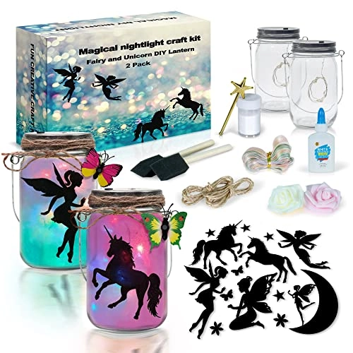 DIY Fairy and Unicorn Nightlight Craft Kit - 4+ years