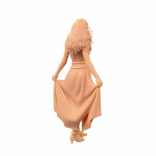 Figure Trendy Woman with a Hat - 10 Pcs 1/72