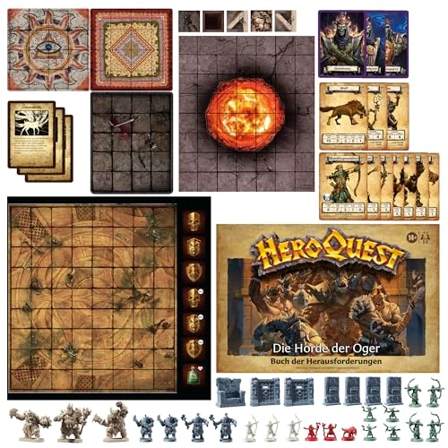 HeroQuest: The Horde of The Ogres Adventure Pack (German)
