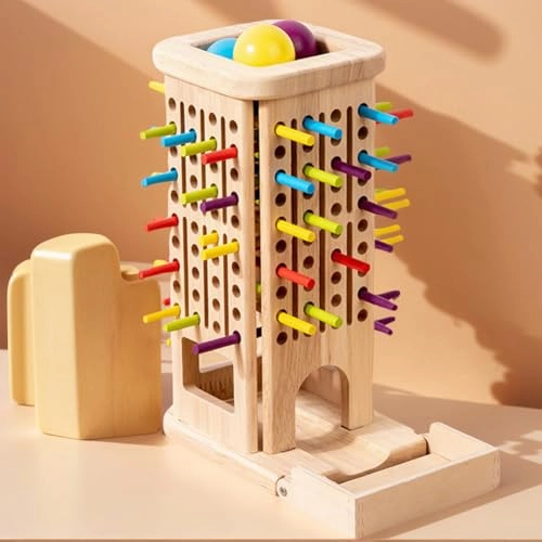 Montessori Wooden Board Game - 2 months and up 42 pieces