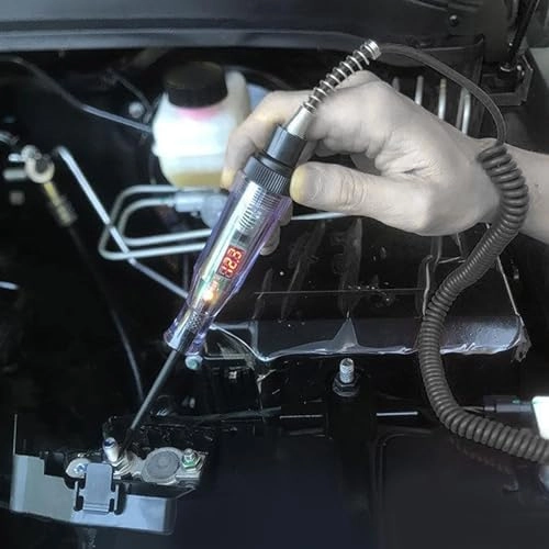 Auto Circuit Tester - Digital Display Black Wire Type