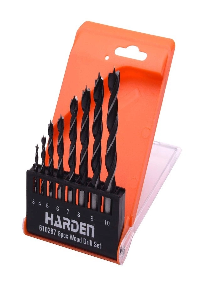 Harden Drill Bit Set - Carbon Steel 8Pcs