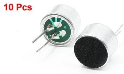 Electret Condenser Wired Microphone - 4x2mm 30-44dB 10Pcs