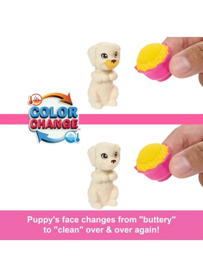 Puppy Slumber Party Playset - Color Change 10+ piece